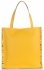 Bőr táska shopper bag Genuine Leather sárga 5013