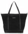 Bőr táska shopper bag Vittoria Gotti fekete V2939