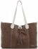 Bőr táska shopper bag Vittoria Gotti földszínű V3076