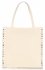 Bőr táska shopper bag Genuine Leather bézs 5013