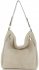 Bőr táska shopper bag Vittoria Gotti bézs V3368