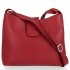 Bőr táska univerzális Vera Pelle bordó 810
