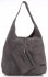 Bőr táska shopper bag Vittoria Gotti szürke V8802