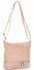 Bőr táska levéltáska Vittoria Gotti púderrózsaszín V60