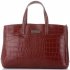 Bőr táska aktatáska Vittoria Gotti barna V5249