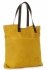 Bőr táska shopper bag Vittoria Gotti sárga V8267