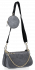 Bőr táska univerzális Vittoria Gotti szürke B40