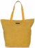 Bőr táska shopper bag Vittoria Gotti sárga V915