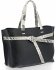 Bőr táska shopper bag Vittoria Gotti fekete V5635