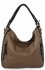 Univerzális női táska XL mindennapi használatra a Hernan HB0379 gyártótól Földszínű/Fekete