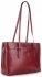 Bőr táska klasszikus Vera Pelle piros 9118