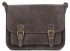 Bőr táska levéltáska Genuine Leather szürke 1643