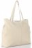Bőr táska shopper bag Vittoria Gotti bézs V5705