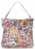 Bőr táska shopper bag Vittoria Gotti bézs V5483