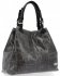 Bőr táska shopper bag Vittoria Gotti szürke V692754