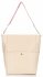 Bőr táska shopper bag Genuine Leather bézs K26