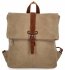 Női Táská hátitáska Herisson sötét bézs 165B312
