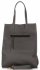 Bőr táska shopper bag Vittoria Gotti grafit V8622