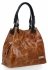 Bőr táska shopper bag Vittoria Gotti barna V692754