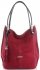 Bőr táska univerzális Silvia Rosa piros SR6158