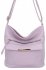 Uniwersalna Torebka Damska Listonoszka firmy Herisson 1052L2092 Jasno Fioletowa