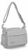 Torebka Damska Listonoszka 2 Komory firmy Hernan 0677 Jasno Szara