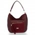 Conci Firmowe Torebki Damskie w rozmiarze XL Bordowa
