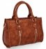 Torebka Damska w Stylu Vintage firmy Herisson 16B6047 Ruda