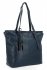 Uniwersalna Torebka Damska XL Shopper Bag firmy Hernan HB0213-1 Granatowa