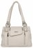 Torebka Damska Na Ramię 2 Komory firmy Hernan 066 Beżowa