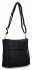 Uniwersalna Torebka Listonoszka firmy Herisson 14-4E723 Czarna
