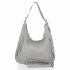 Uniwersalna Torebka Damska na co dzień firmy Herisson Firenze Jasno Szara