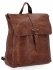 Duży Plecak Damski w stylu Vintage firmy Herisson 1502A512 Brązowy