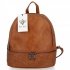 BEE BAG Modny Plecaczek Damski Dolly Rudy