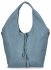 Torebka Damska Shopper Bag firmy Hernan HB0325 Błękitna