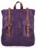 Plecak Damski XL Vintage firmy Herisson 1652L2049 Ciemno Fioletowy