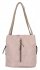 Torebka Damska z Funkcją Plecaka firmy Hernan HB0212-1 Pudrowy Róż