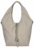 Torebka Damska Shopper Bag firmy Hernan HB0325 Jasno Szara