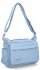 Torebka Damska Listonoszka 2 Komory firmy Hernan 0677 Błękitna