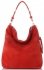 Uniwersalna Torebka Skórzana do noszenia na co dzień Czerwona
