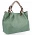 Uniwersalne Torebki Damskie XXL firmy Hernan HB0162 Jasno Zielona