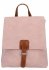 Stylowy Plecaczek Damski Vintage firmy Herisson 1202B419 Pudrowy Róż