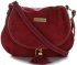 Vittoria Gotti Uniwersalne Torebki Skórzane Listonoszki na co Dzień Bordowa
