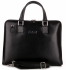 Torebki Skórzane VITTORIA GOTTI Made in Italy Aktówka Damska A4 Czarna