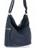 BEE BAG Uniwersalne Torebki Damskie Duże Listonoszki Ivy Granat