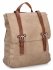 Plecak Damski XL Vintage firmy Herisson 1652L2049 Ciemno Beżowy