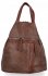Plecak Damski Miejski firmy Herisson 1402B321 Ziemisty