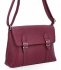 Torebka Damska Listonoszka Vintage firmy Herisson HR1252B577 Bordowa