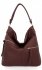 Duża Torebka Damska XXL firmy Herisson 1752L2065 Czekoladowa