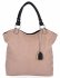 Torebka Uniwersalna Shopper Bag Hernan Pudrowy Róż HB0150